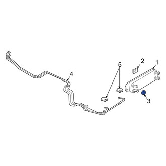 Ford OE - Air Bag Control Module Nut