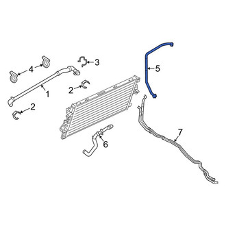 Ford OE - Engine Coolant Reservoir Hose