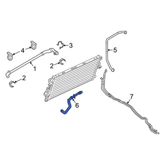 Ford OE - Lower Radiator Coolant Hose