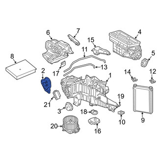 Ford OE - HVAC Unit Case Gasket