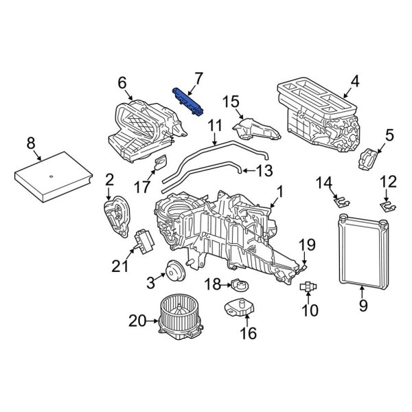 Cabin Air Filter Cover