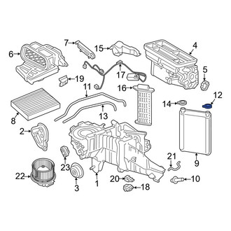 Ford OE - HVAC Heater Hose Clamp