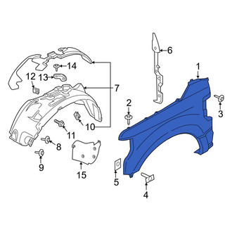 Ford OE - Front Left Fender