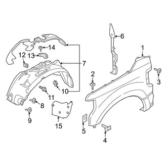 Ford OE - Fender & Components
