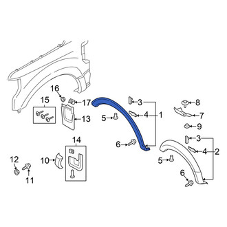 Ford OE - Front Right Fender Flare