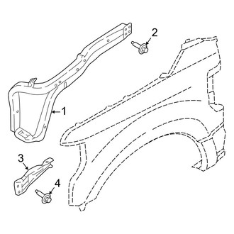 Ford OE - Fender - Inner Components