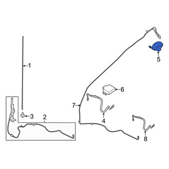 Ford OE - Satellite Radio Antenna