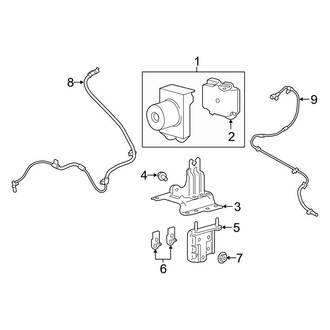 Ford OE - Electrical - ABS Components (King Ranch / Lariat / Platinum / XLT Crew Cab)