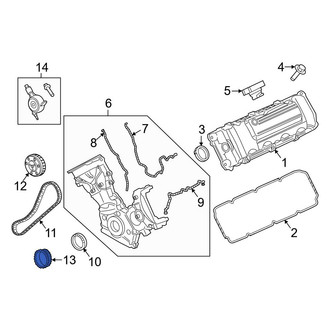 Ford OE - Engine Timing Crankshaft Sprocket