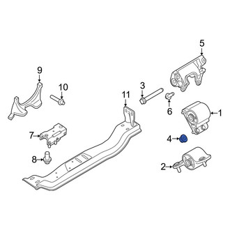 Ford OE - Engine Mount Nut