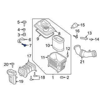 Ford OE - Left Folding Seat Lock Striker Bolt
