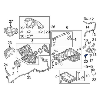 Ford OE - Engine Coolant Temperature Sensor