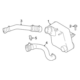 Ford OE - Cooling - Intercooler (Cooler & Ducts), (Crew Cab 6.7L)