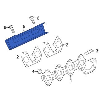 Ford OE - Right Exhaust Heat Shield