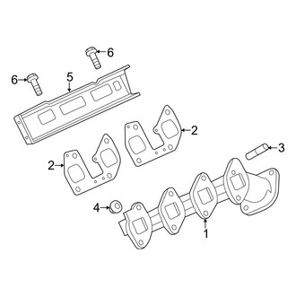 Ford OE - Exhaust System - Exhaust Manifold (6.2L)