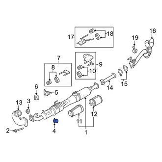 Ford OE - Exhaust Mount Bushing