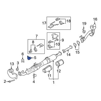 Ford OE - Exhaust System Hanger Bracket