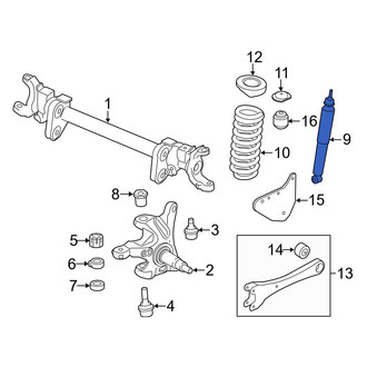 Ford OE - Front Suspension Shock Absorber