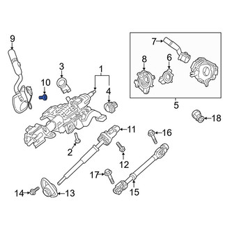 Ford OE - Automatic Transmission Shift Handle Screw