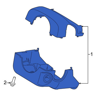 Ford OE - Steering Column Cover