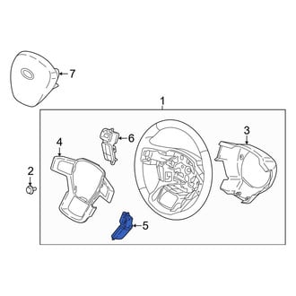 Ford OE - Right Steering Wheel Radio Controls