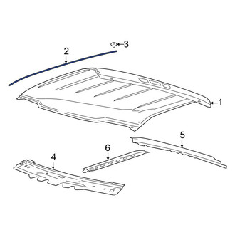 Ford OE - Left Roof Panel Bracket