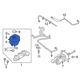 Ford OE - Brake Master Cylinder Reservoir