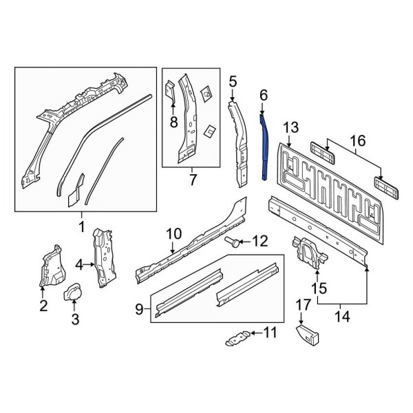 Body B-Pillar Extension