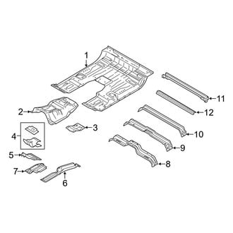 Ford OE - Cab - Floor (SuperCab)
