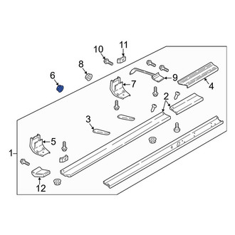 Ford OE - Rear Running Board Nut