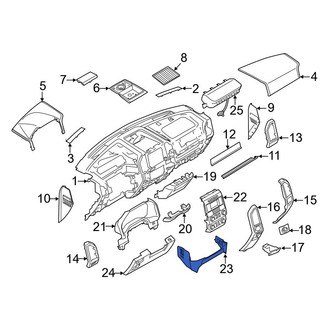 Ford OE - Center Instrument Panel Trim Panel