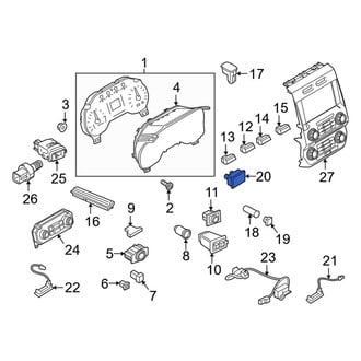 Ford OE - Dashboard Panel Cap