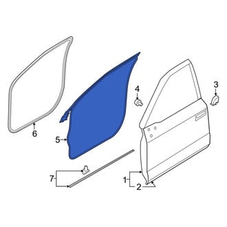 Ford OE - Front Door Shell Seal