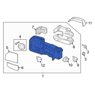 Ford OE - Front Right Door Mirror