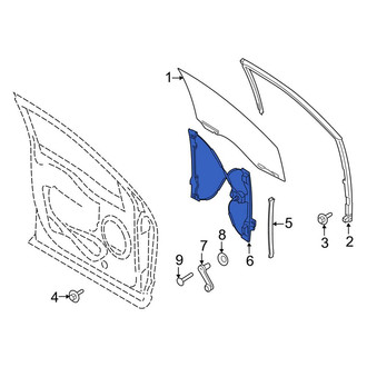 Ford OE - Front Left Window Regulator