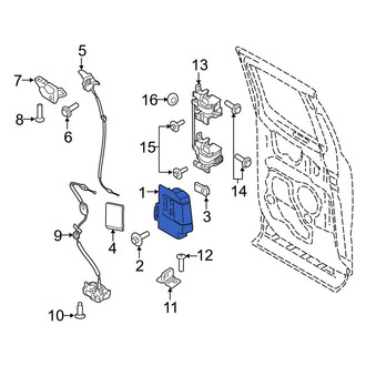 Ford OE - Rear Left Inner Interior Door Handle