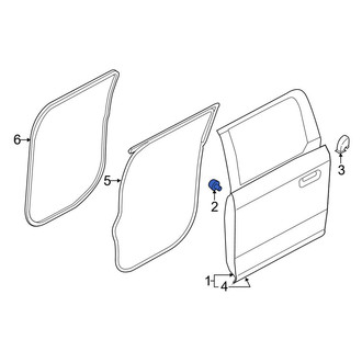 Ford OE - Rear Door Stop