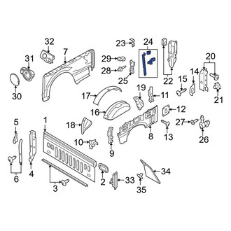 Ford OE - Truck Bed Panel