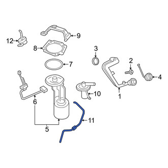 Ford OE - Evaporative Emissions System Lines