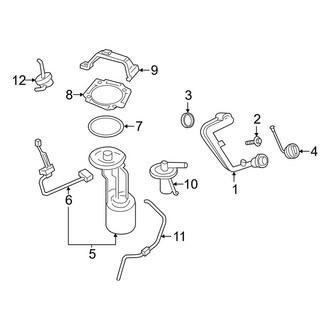 Ford OE - Fuel System Components (Filler & Pump), (6.2L)