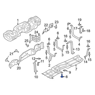 Ford OE - Brake Dust Shield Screw