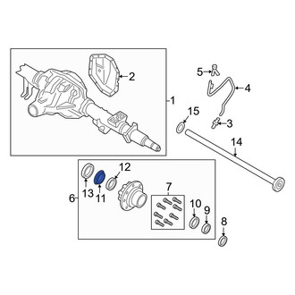 Ford OE - Rear Inner Wheel Bearing