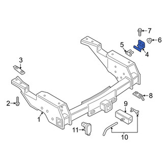 Ford OE - Inner Bumper Face Bar Reinforcement Beam Bracket