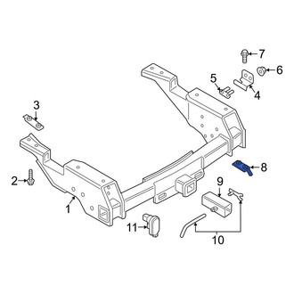 Ford OE - Trailer Hitch Nut