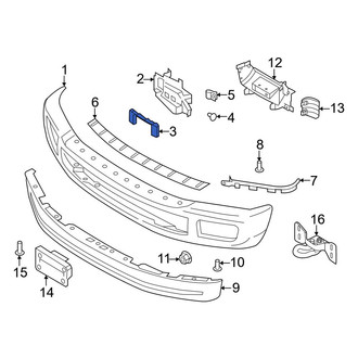 Ford OE - Front Left Bumper Joint Cover