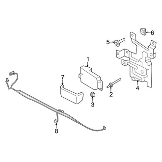 Ford OE - Front Bumper - Electrical Components