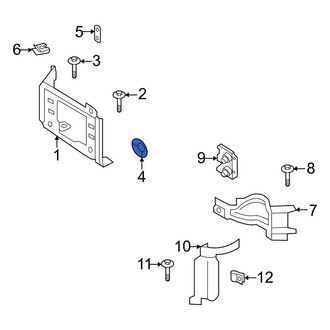 Ford OE - Bumper Face Bar Clip
