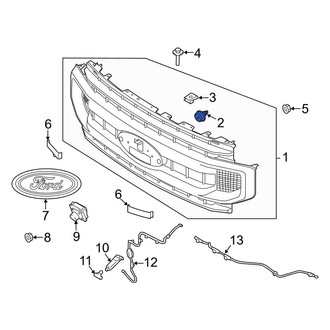 Ford OE - Grille Retainer