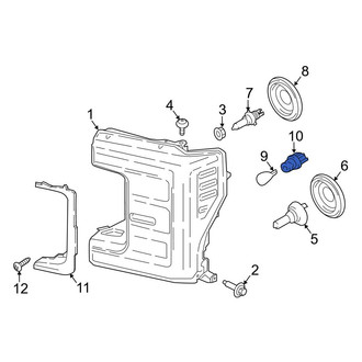 Ford OE - Front Turn Signal Light Socket