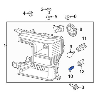 Ford OE - Front Turn Signal Light Bulb